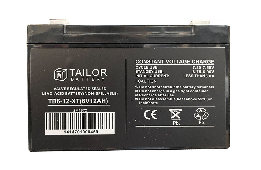 Gallagher-Blockbatterie, 6V/12 Ah