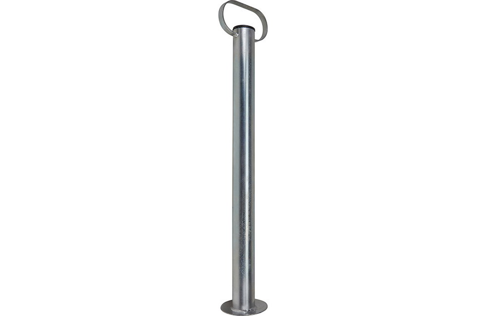 Stütze für Forstkran, Stützfuß 48x700mm