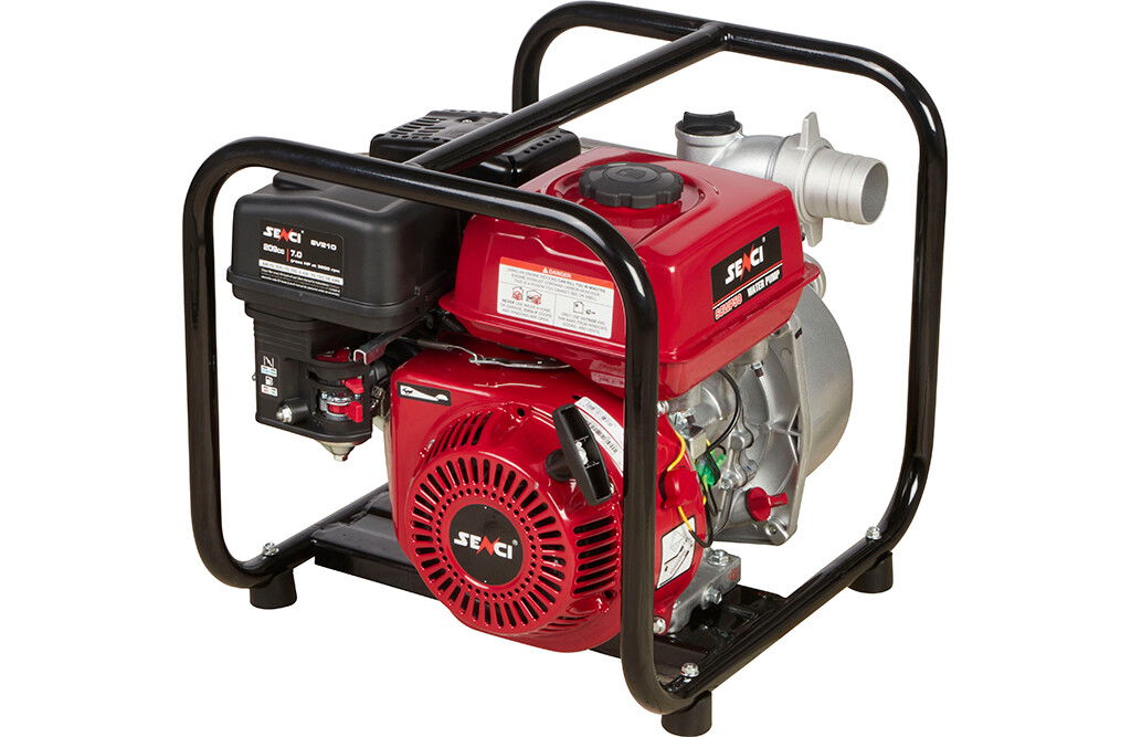 Wasserpumpe mit Benzinmotor 2", SCWP50, 30m³/h