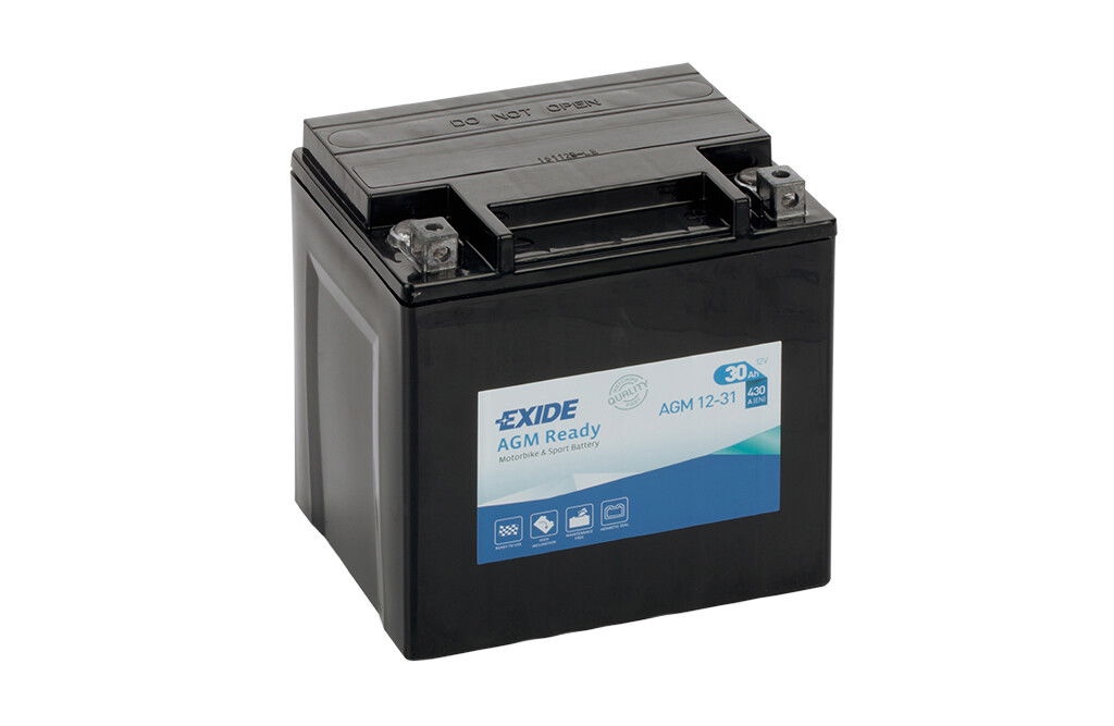 Exide AGM Ready AGM12-31, 30Ah, 12V, Quadbatterie