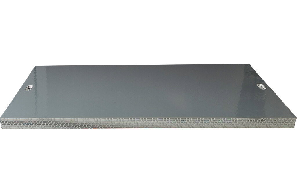 10x Überfahrplatten 8T 200x110x0,8cm, Fahrplatten Kunststoff