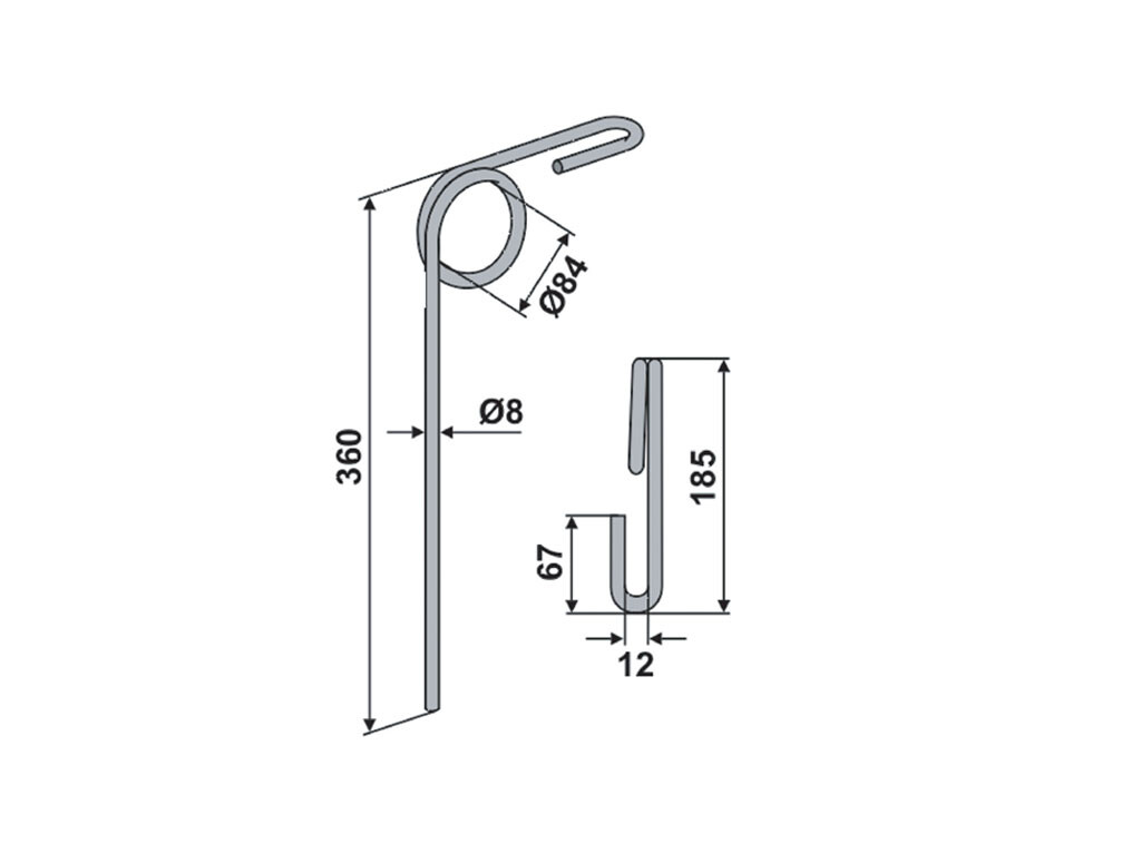 Taarup Nacheggenzinken, Ø 84
