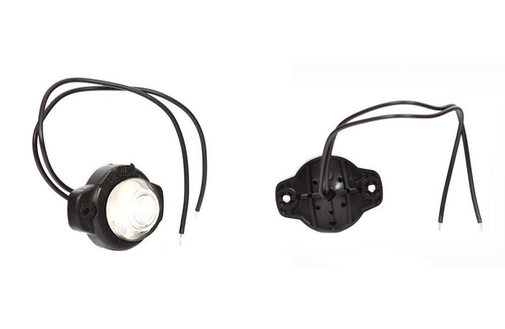 LED-Positionsleuchte, 1xLED, 12V/24V, inkl. 22cm Kabel