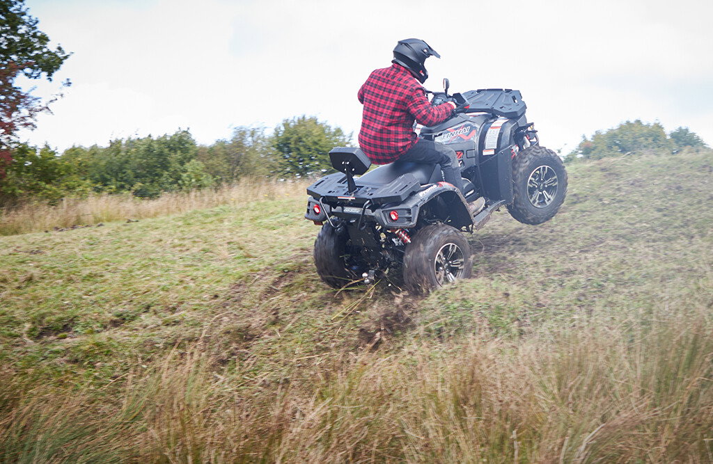 Linhai Promax Quad 500-2D EFI 4x4, T3b Straßenzulassung