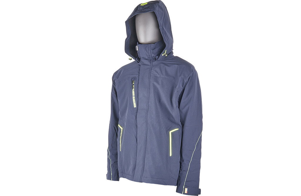 Blåkläder Winterjacke mit Stretch, blau-hohe Sichtbarkeit, Größe 3XL