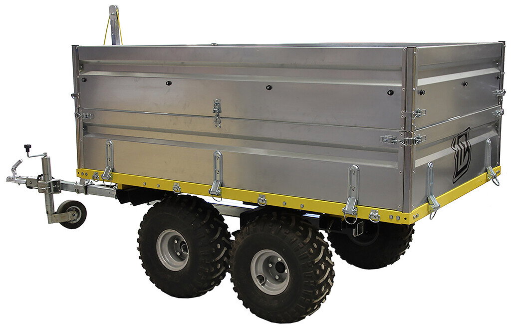 Rückewagen IB1200, mit Kugelkupplung, 1200 kg