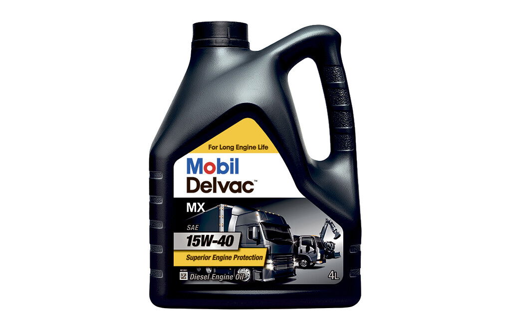 Mobil Delvac Dieselmotorenöl MX 15W-40, 4 Liter
