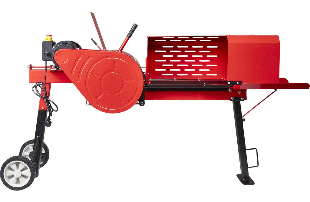 Elektrischer Turbo-Holzspalter 8 t 230 V mit Untergestell