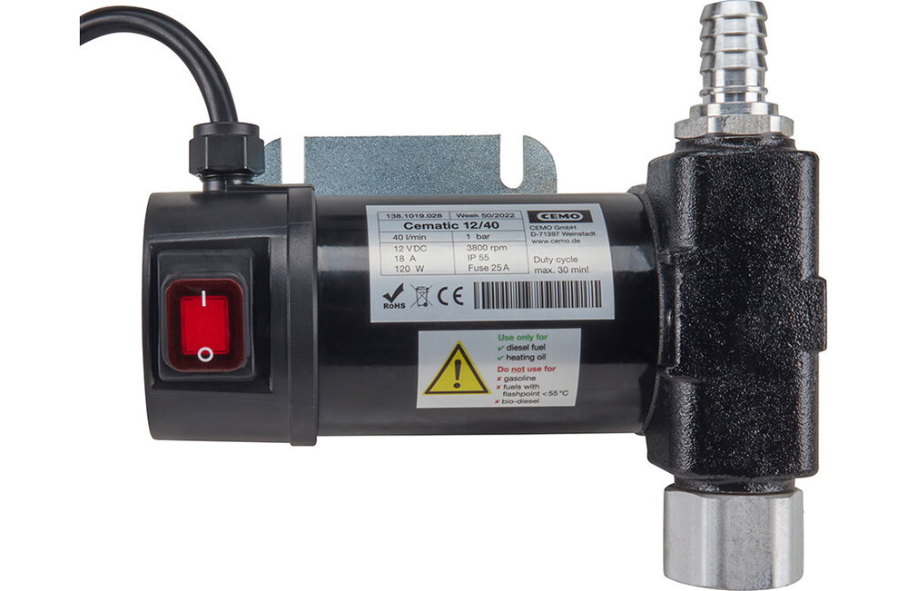 Pumpe, 12V