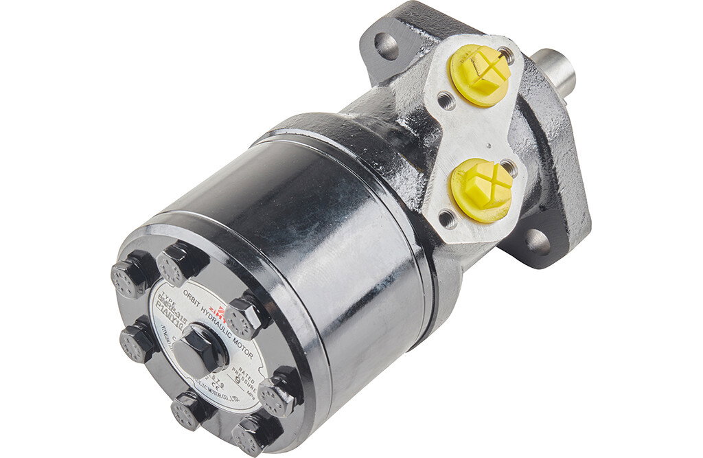 Gebogener Motor