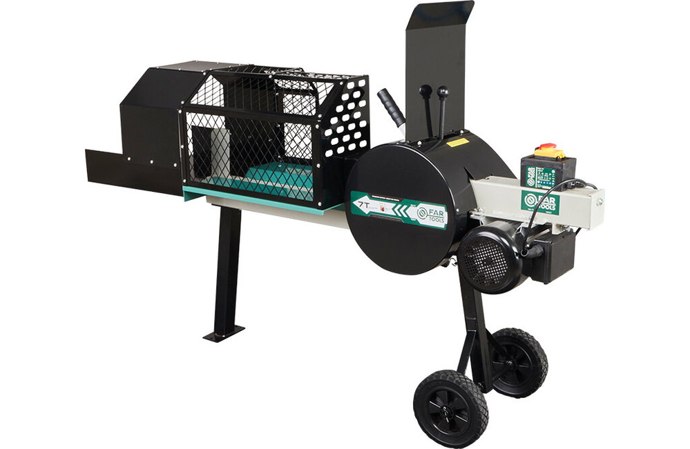 FBH 7T Elektro-Holzspalter mit Untergestell, 7 t, 230 V | Fartools