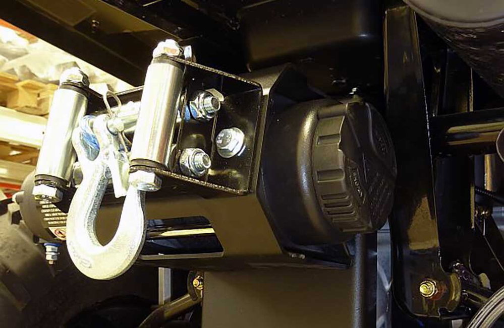 Elektrische Windenhalterung für Polaris Sportsman und Touring
