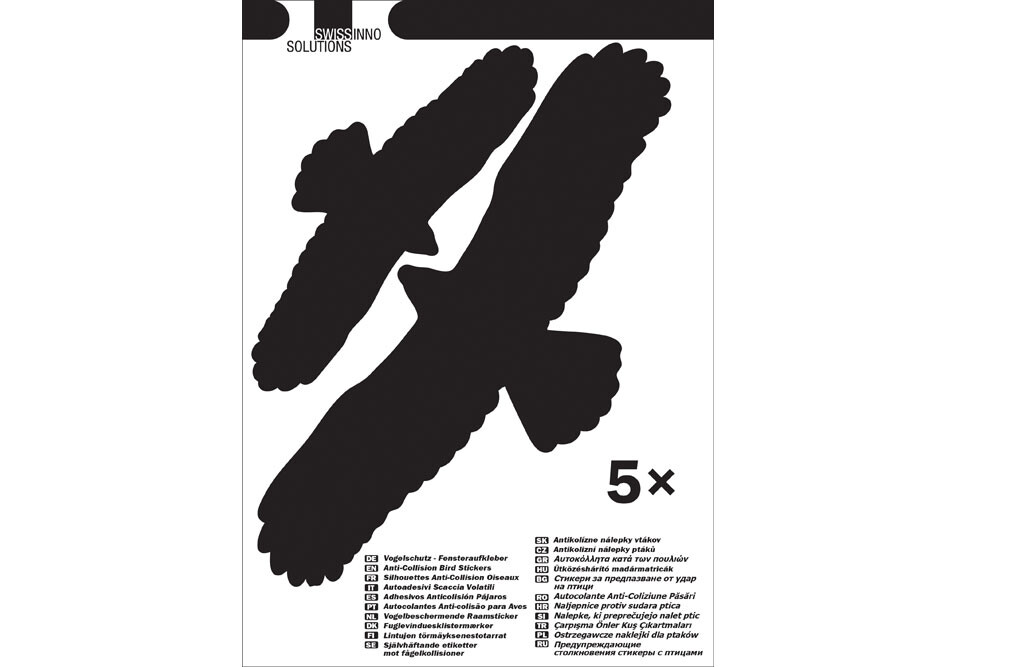 Swissinno Vogelscheuche – Aufkleber