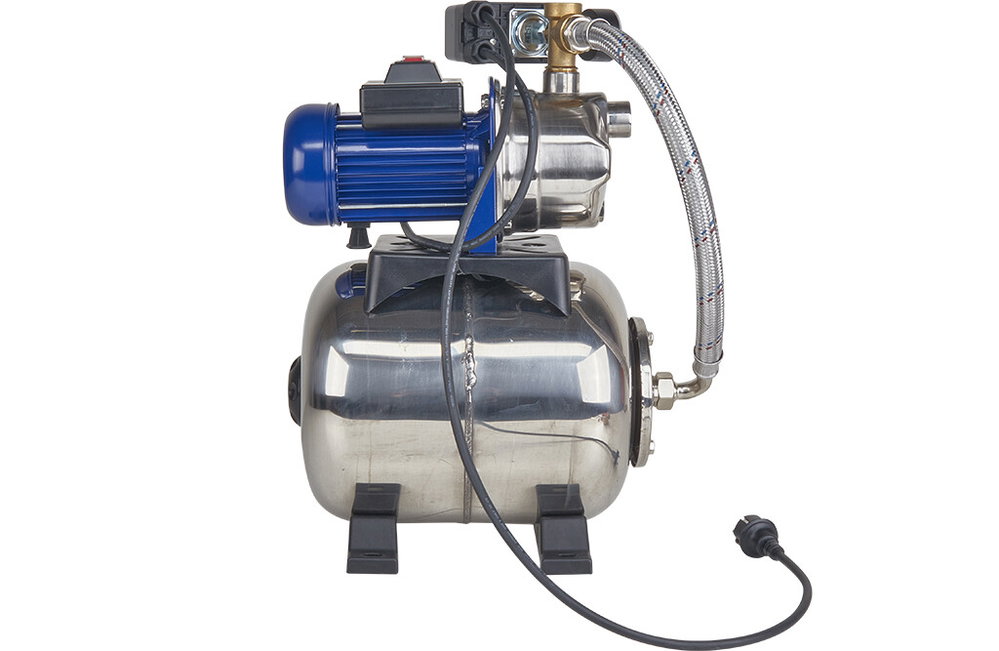Edelstahl Hauswasserwerk 1200W 230V 50Hz, 3700l/h