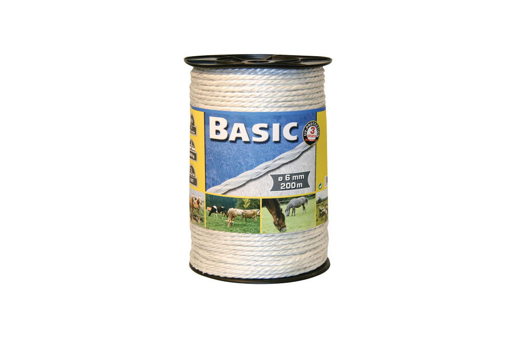 Weidezaunseil 200 Meter Ø 6 mm 