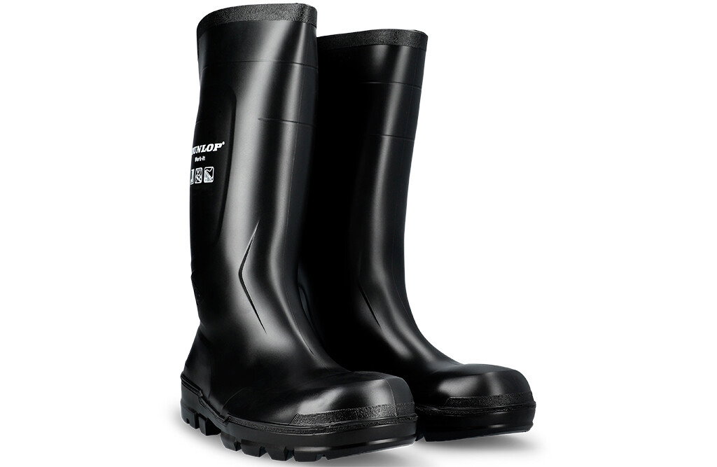 Dunlop PVC Sicherheitsgummistiefel, Work-It, 42