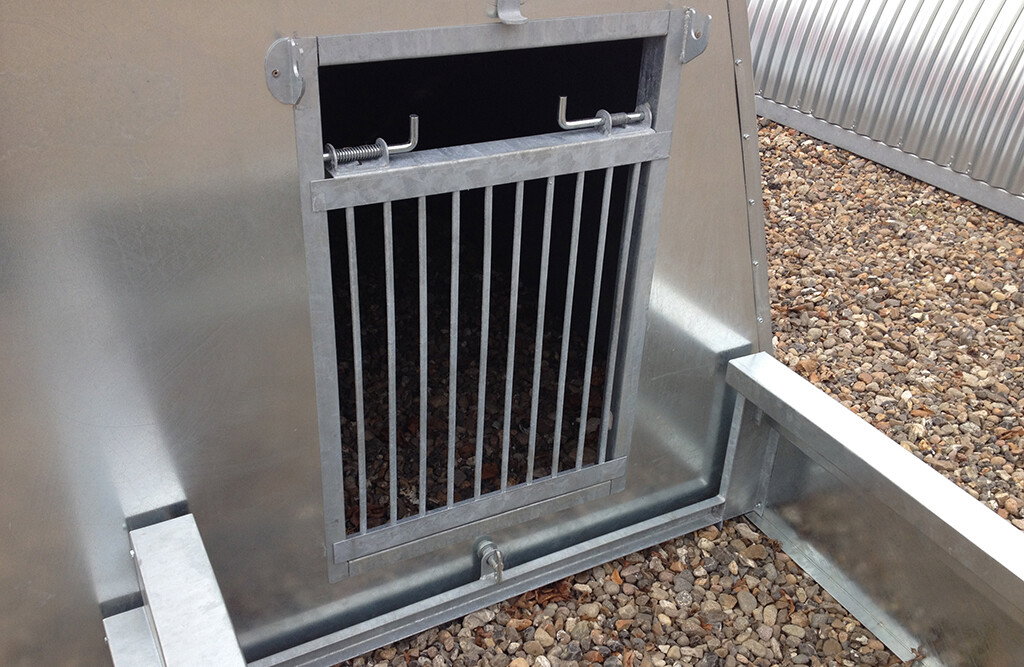 Gittertür für Gefahrenkabinen