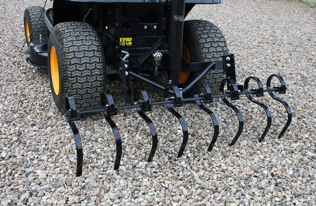 Grubber für Trolla Aufnahme, 100cm, für Rasentraktor & Quad