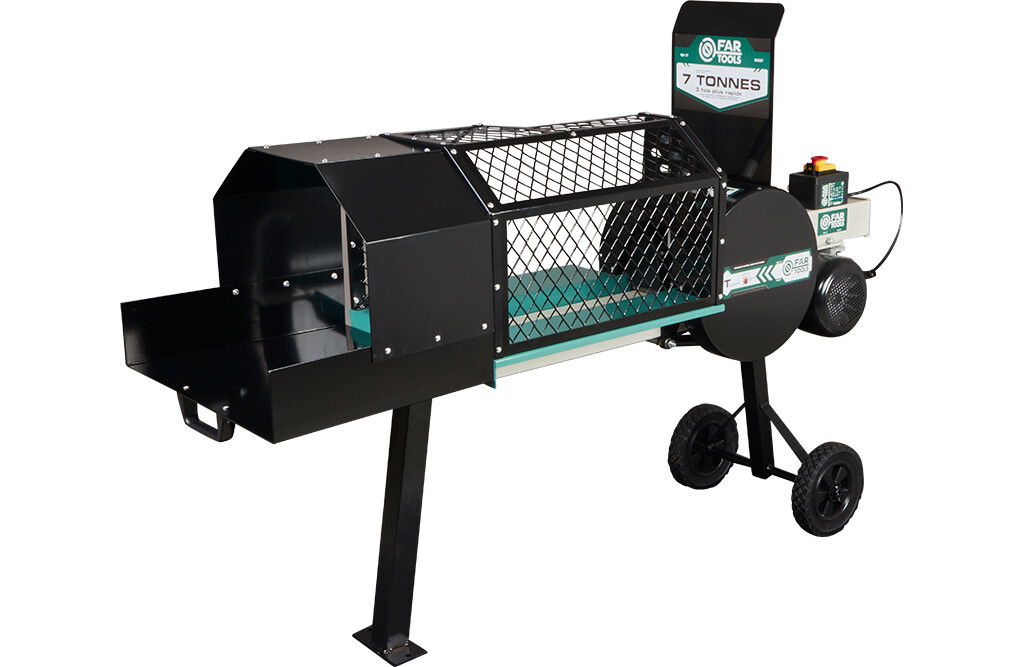 Elektrischer Turbo-Holzspalter 7 t 230 V, Fartools Spalter