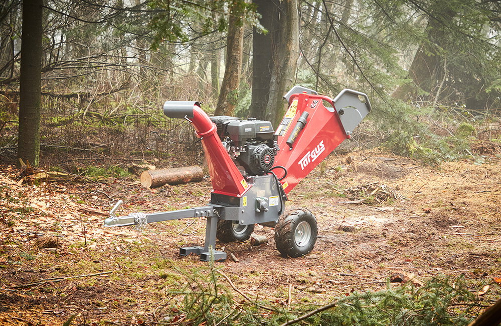 Benzin Holzhäcksler 12,2 PS, Äste bis 120mm | Targus