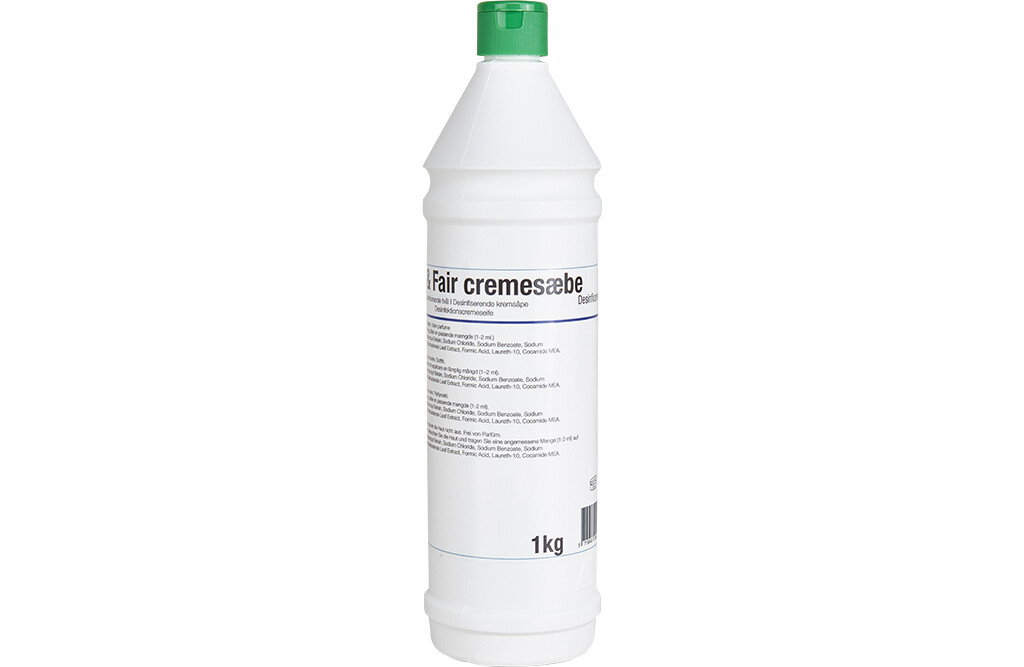 Clean&Fair desinfizierende Cremeseife, 1 Liter