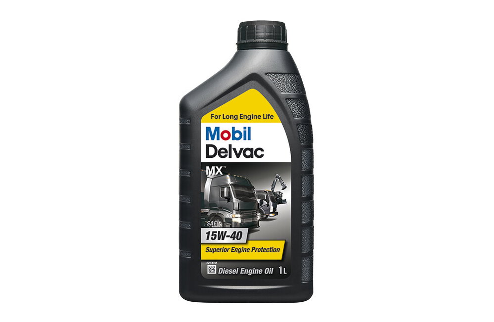 Mobil Delvac Dieselmotorenöl MX 15W-40, 1 Liter