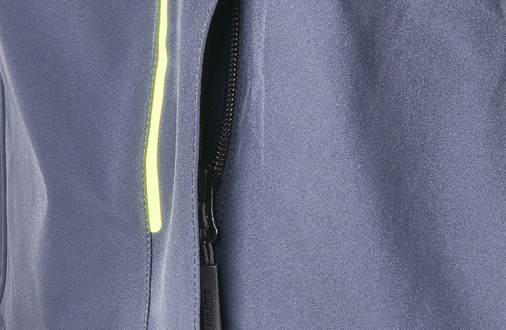 Blåkläder Winterjacke mit Stretch, blau-hohe Sichtbarkeit, Größe 3XL