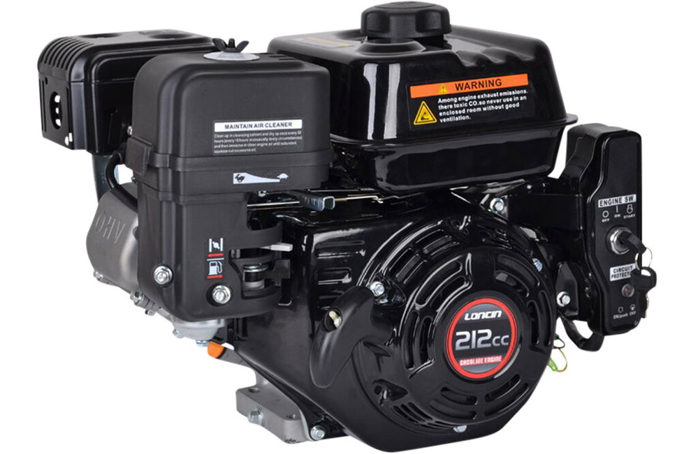 Benzinmotor G210FADR 7PS 212cm³ | Loncin