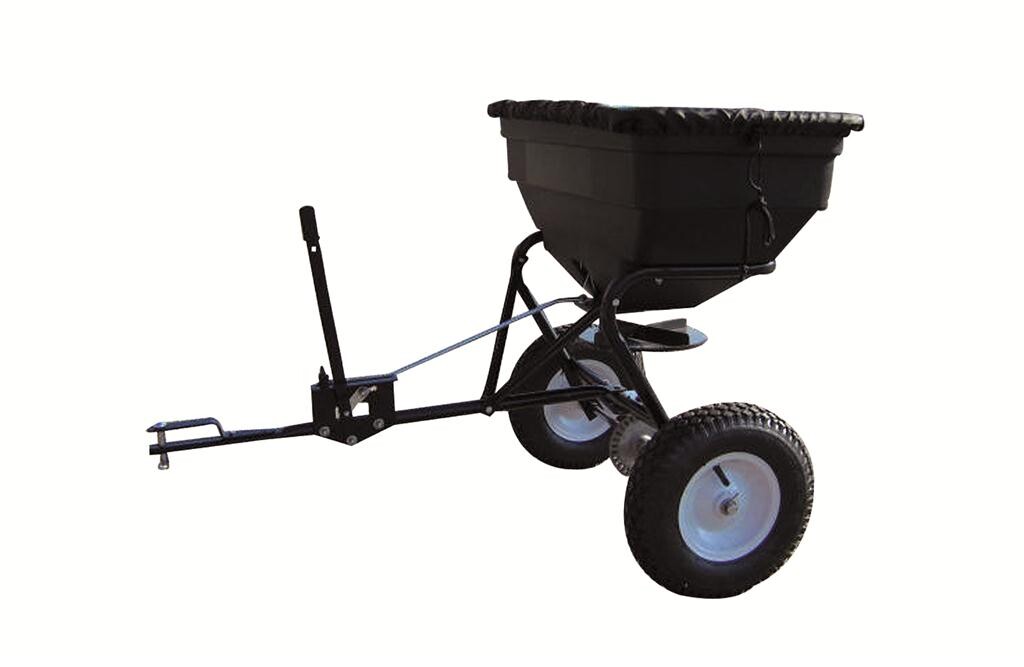 Streuwagen für Rasentraktor, Quad & ATV, 60 Liter