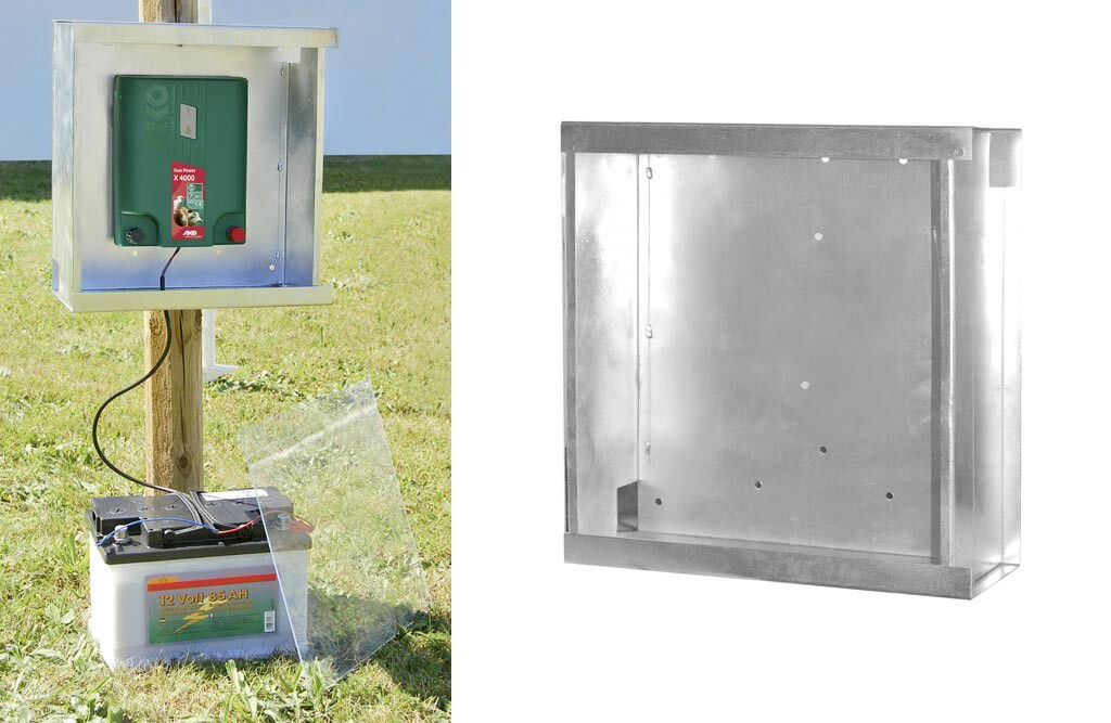 Metallkasten für Weidezaungeräte