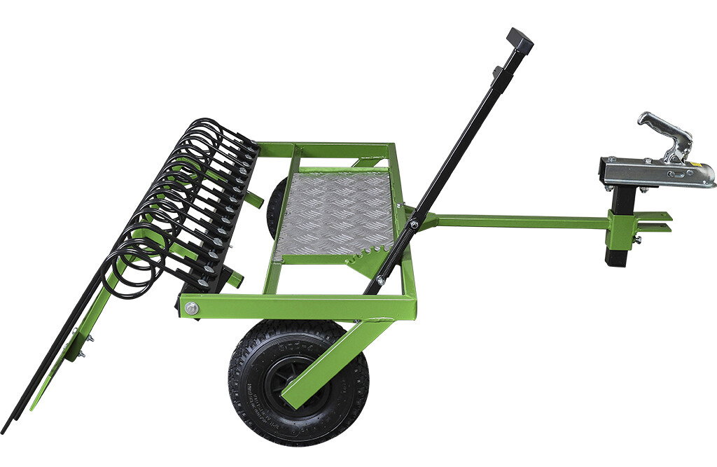 Hofrechen mit Planierschild für ATV & Rasentraktor 106 cm | Agriquad