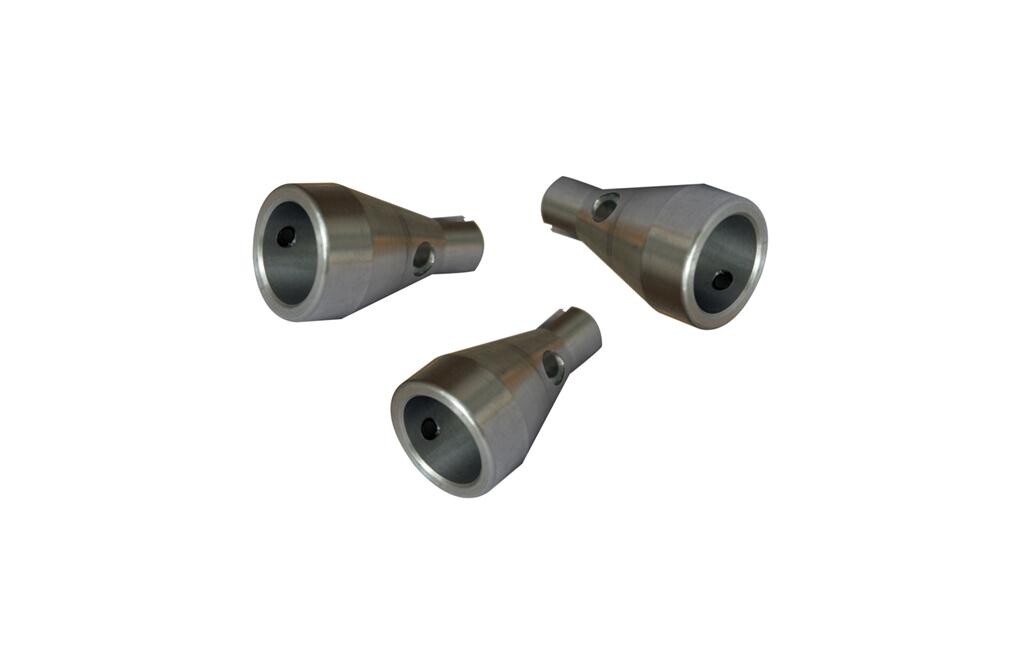 Aluminiumkappe mit Gewinde