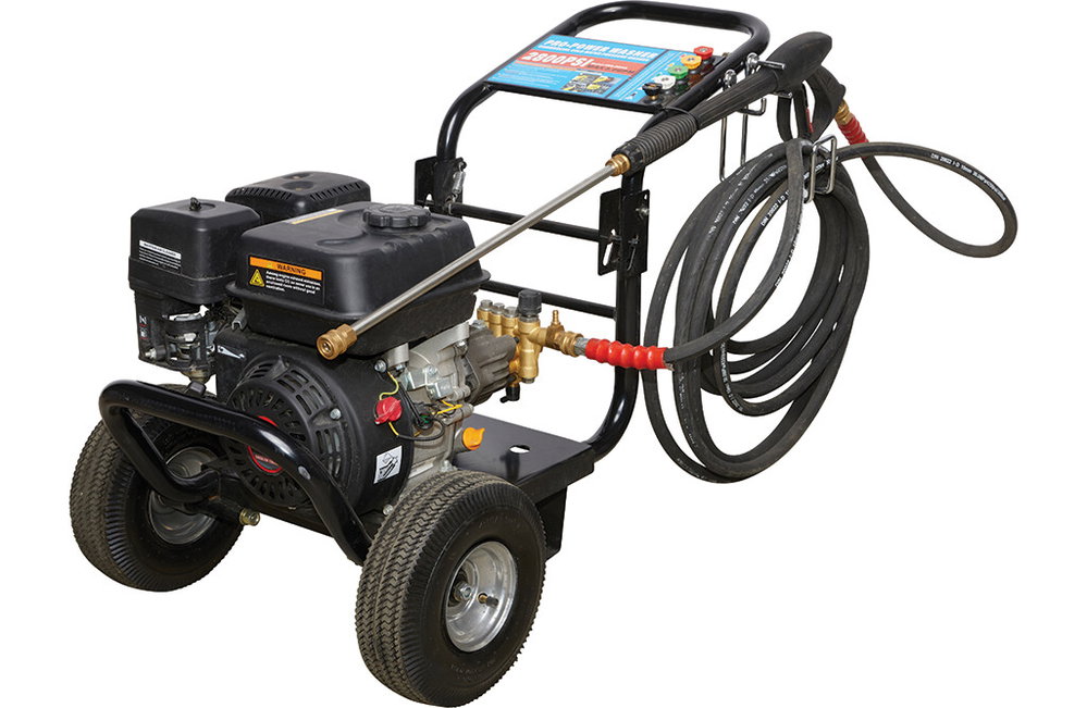 Benzin-Hochdruckreiniger 6,5 PS, 170 bar, 9,9 l/min, Mobil