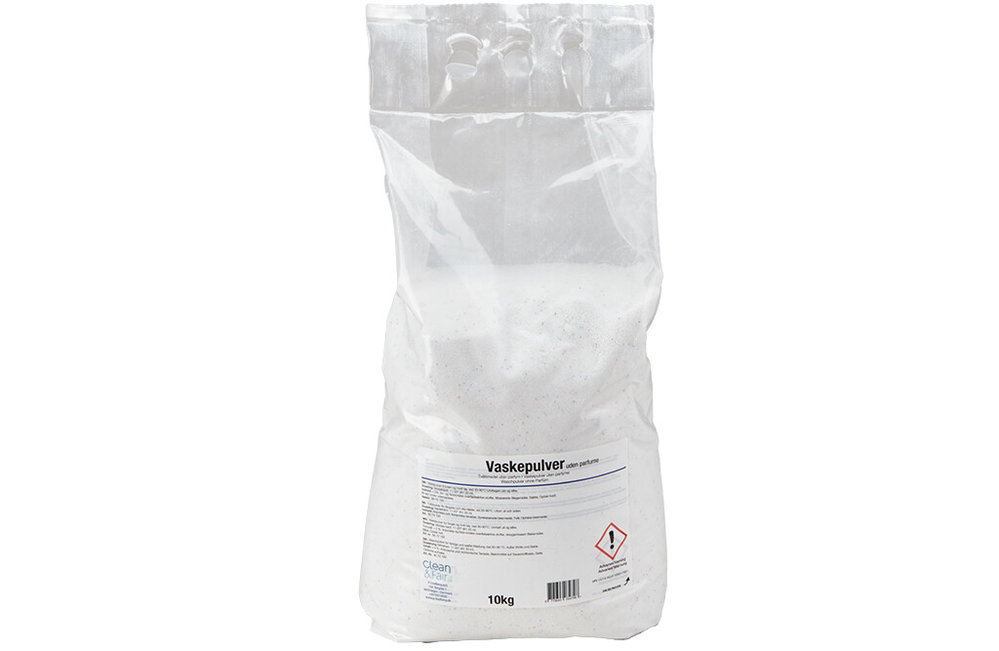 Clean&Fair parfümfreies Waschpulver, 10 kg