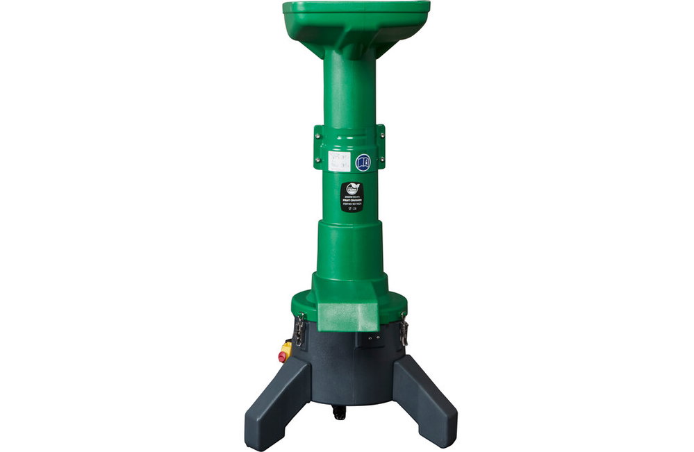 Hausmosterei-Set: elektrische Obstmühle + hydraulische Obstpresse 40 Liter