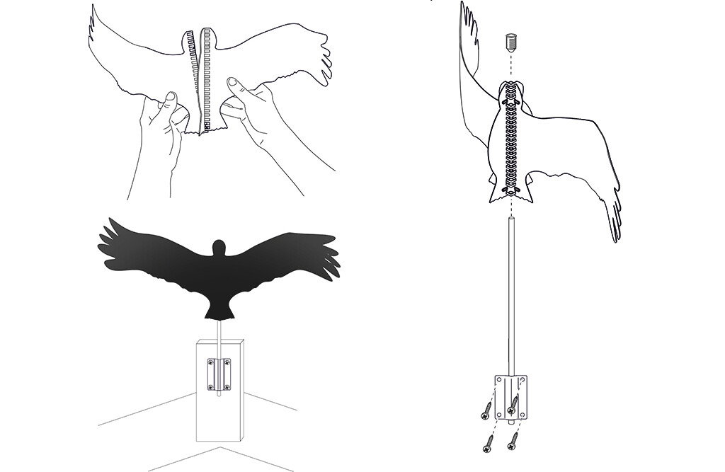 Vogelscheuche, Flyaway