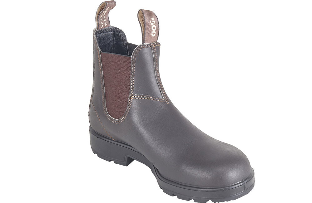 Blundstone 500 Chelsea Boots Braun, Größe 13 (48)