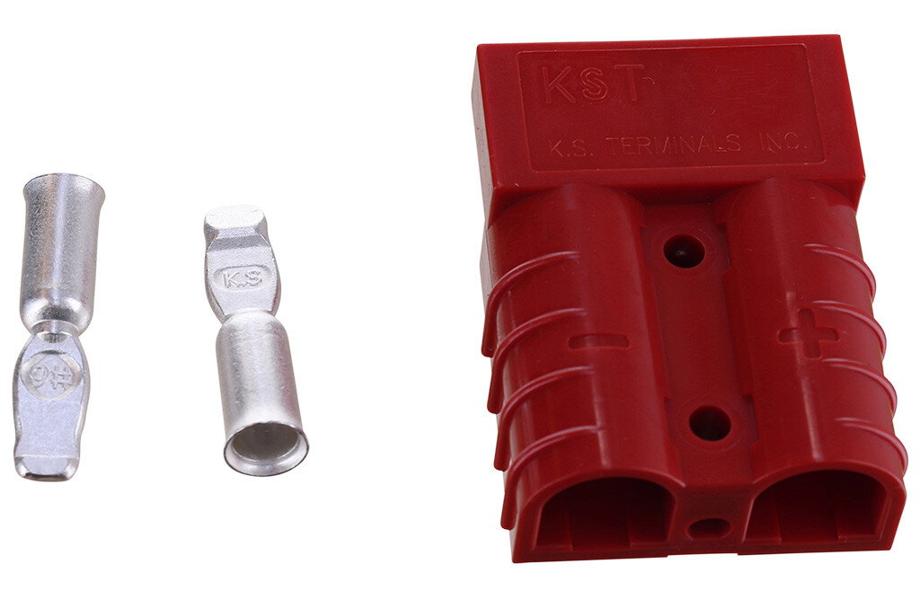 Ladestecker, rot - 16 mm2