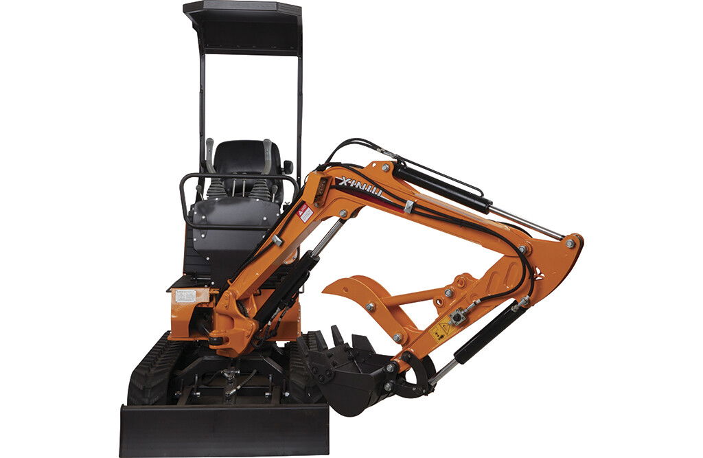 Minibagger Diesel 12PS 880kg, inkl. 3x Schaufeln