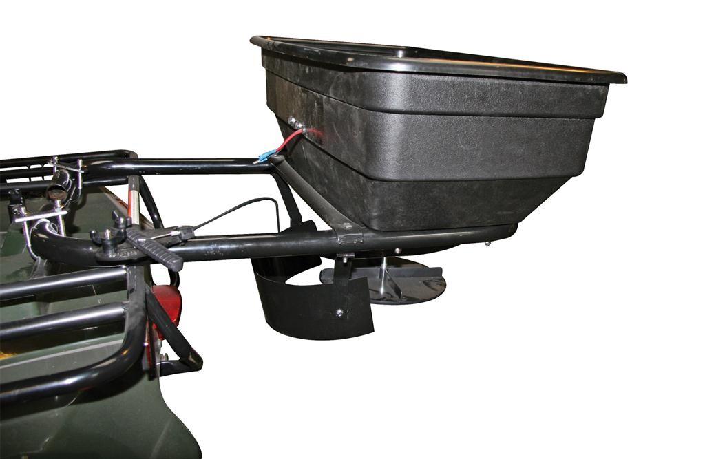 Zentrifugalstreuer, elektrischer Streuer für Quad & ATV, 57 Liter