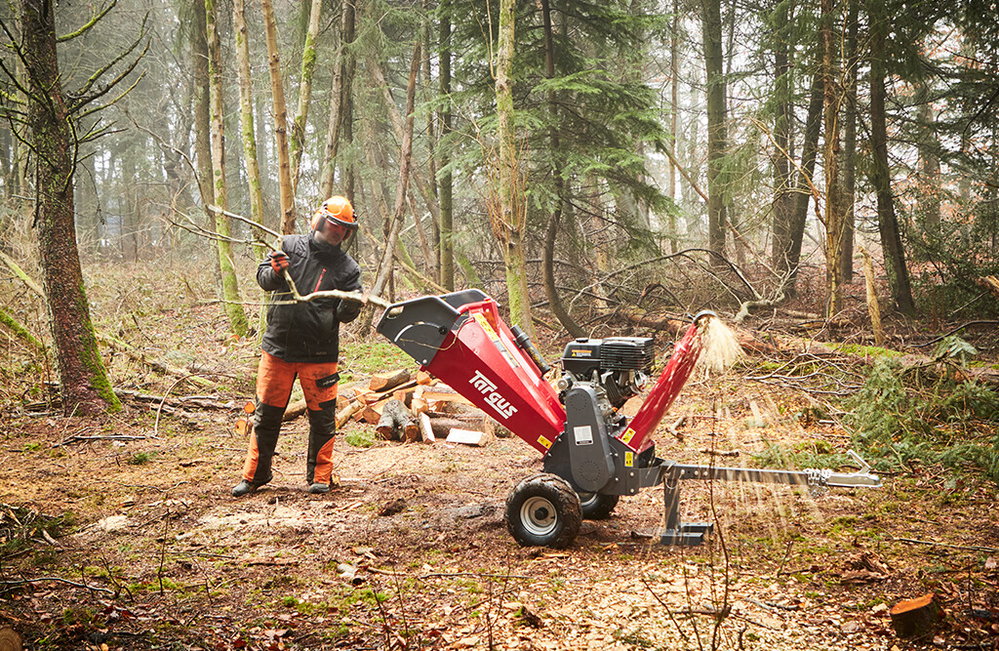 Benzin Holzhäcksler 12,2 PS, Äste bis 120mm | Targus