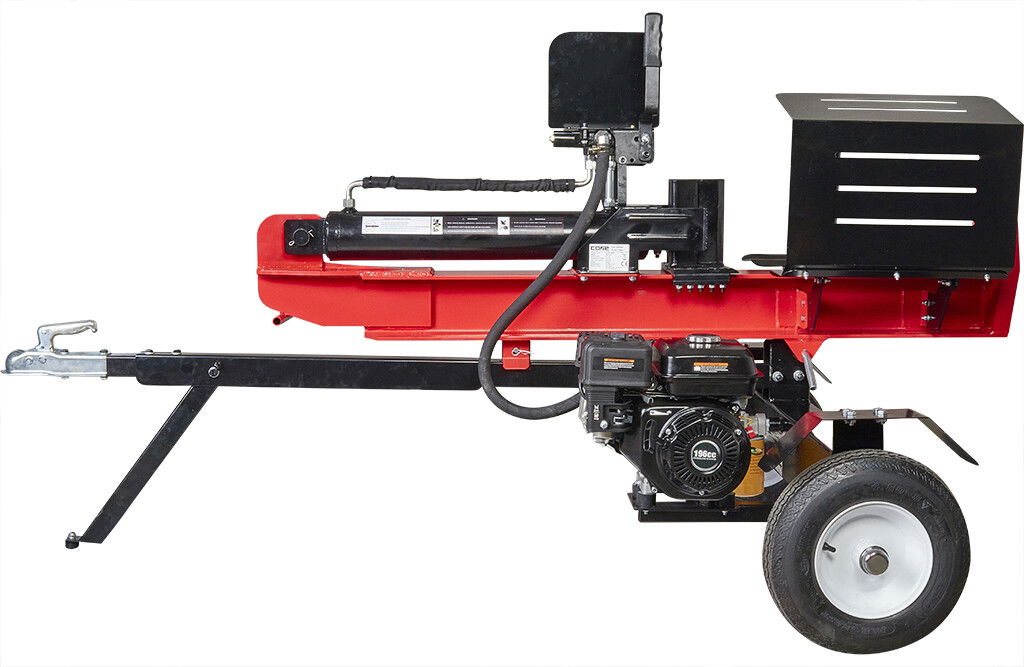 Benzin Holzspalter 22 t 196 cm³, stehend liegend