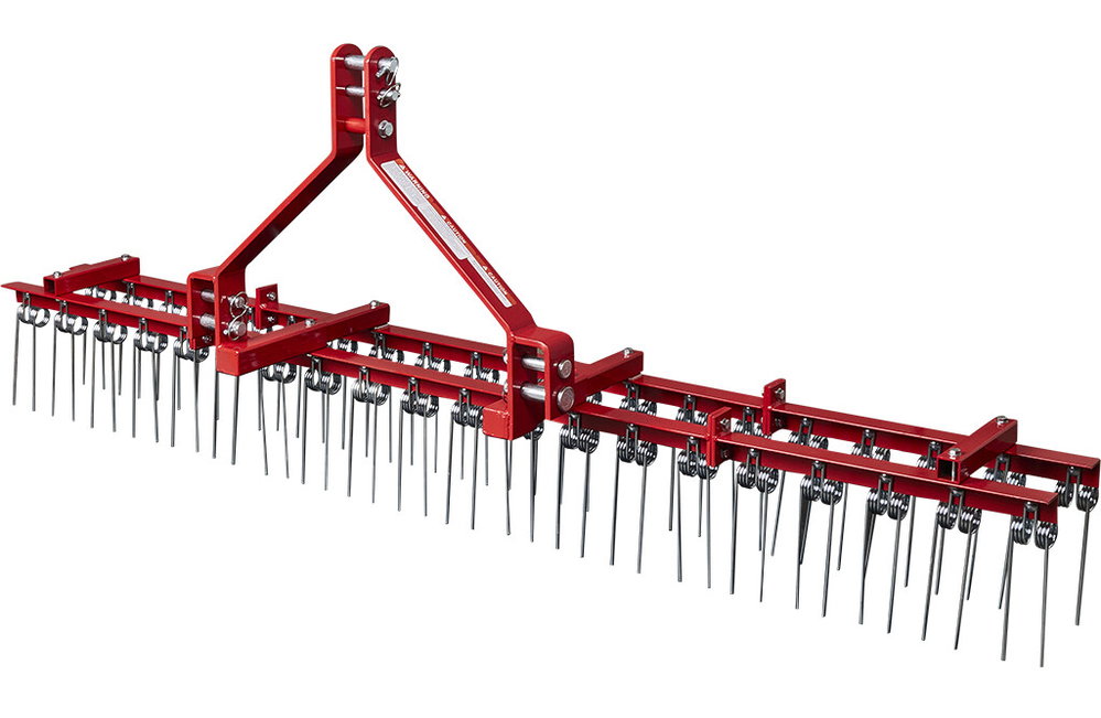 Rechen für Traktor 232cm, Hofegge, Traktorrechen mit 3-Punkt Aufnahme