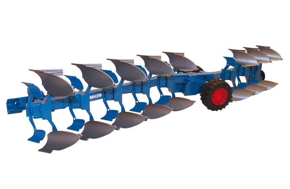 Aufgesattelter Pflug 