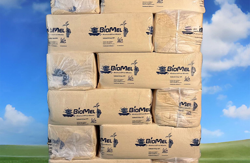 600 kg Palette Biostrø SPF-Einstreumehl Typ 26