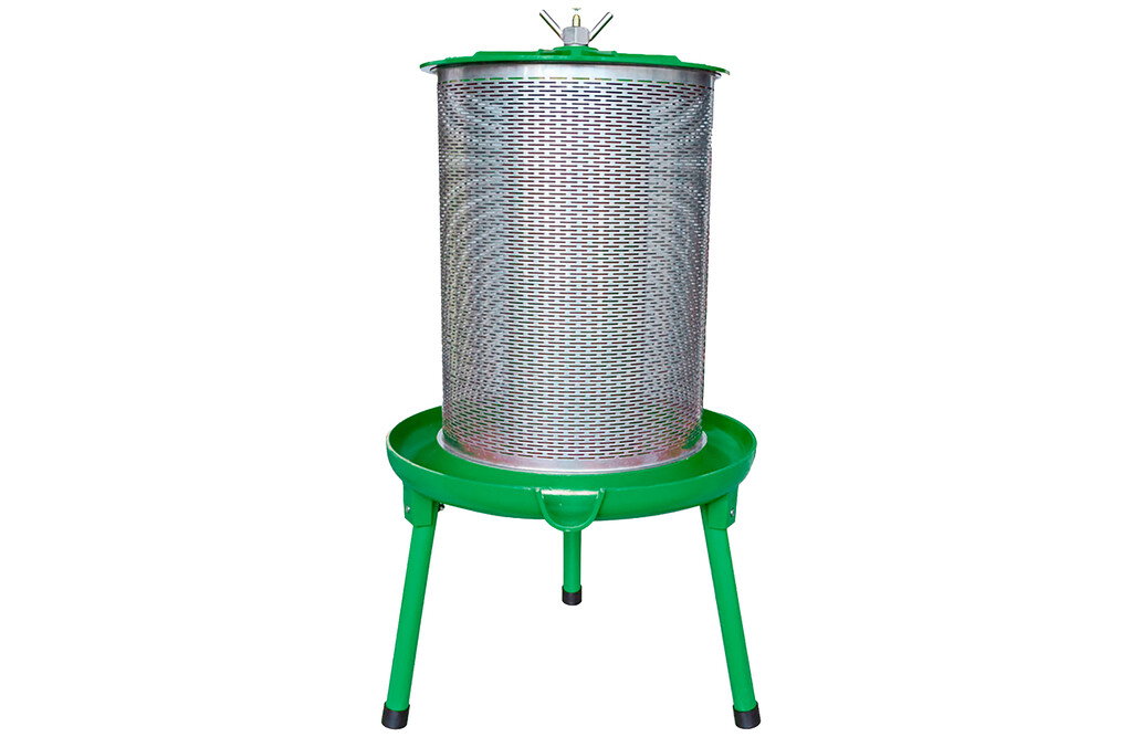 Hydropresse 40 Liter, Obstpresse mit Edelstahlkorb