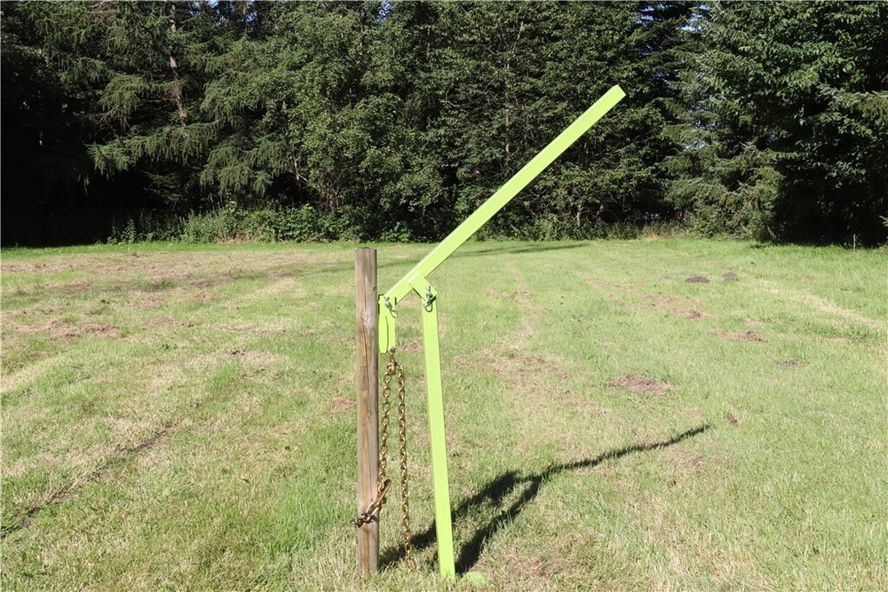 Pfostenzieher Pfahlzieher mit 120cm Kette