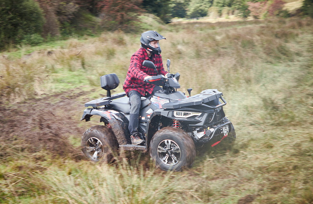 Linhai Promax Quad 500-2D EFI 4x4, T3b Straßenzulassung