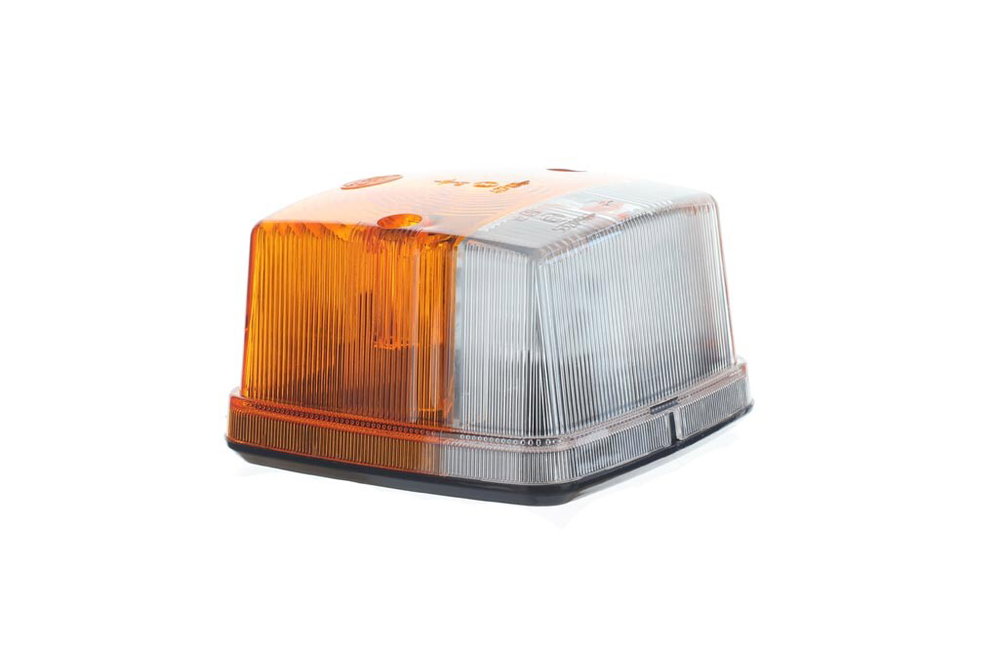 Begrenzungsleuchte orange/weiß, 12V/21W