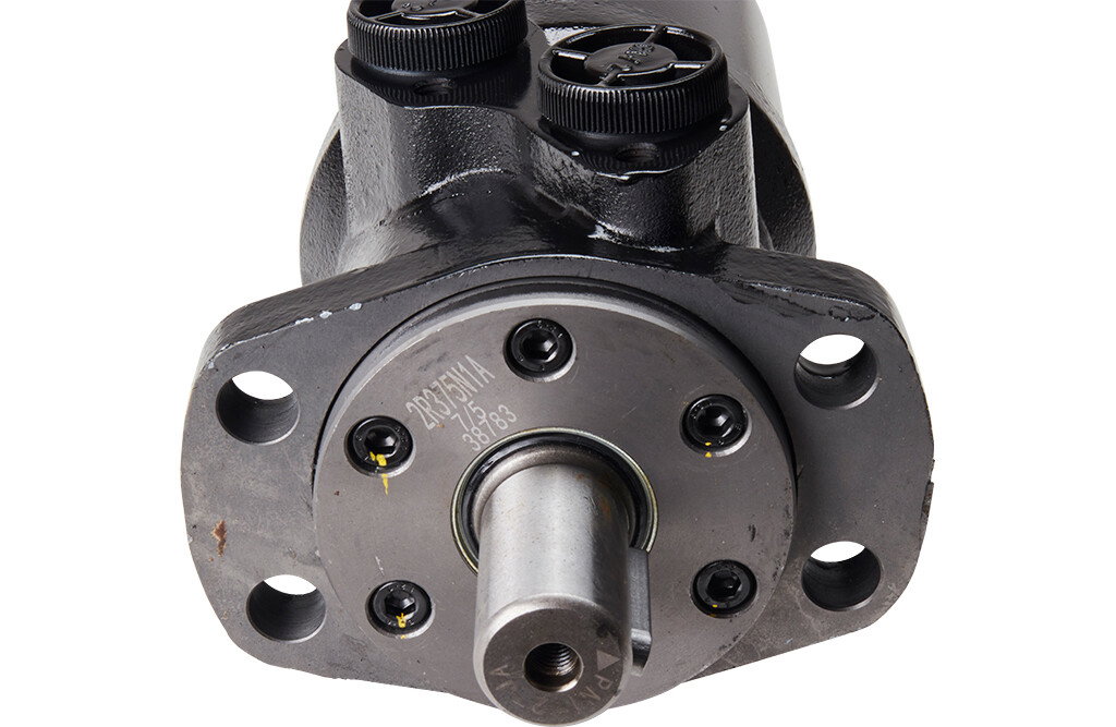 Gebogener Motor